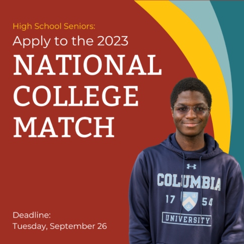  College Match Open for Current Seniors